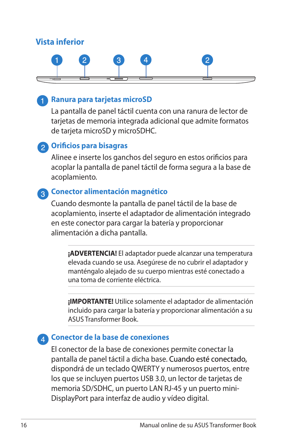 Asus TX300CA User Manual | Page 16 / 118