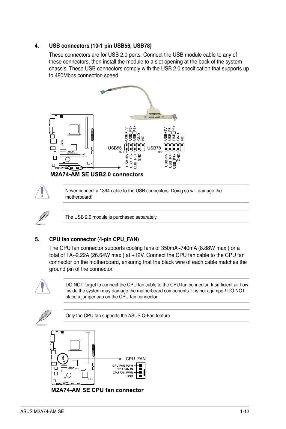 Asus M2A74-AM SE User Manual | Page 21 / 40