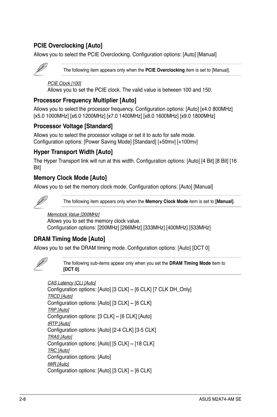 Asus M2A74-AM SE User Manual | Page 32 / 40