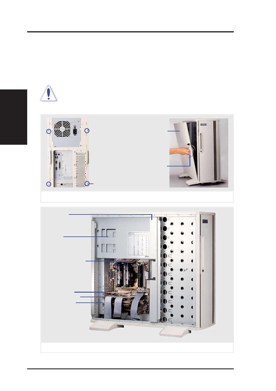 Ii. system components, Chassis panels | Asus AP6000 User Manual | Page 14 / 32