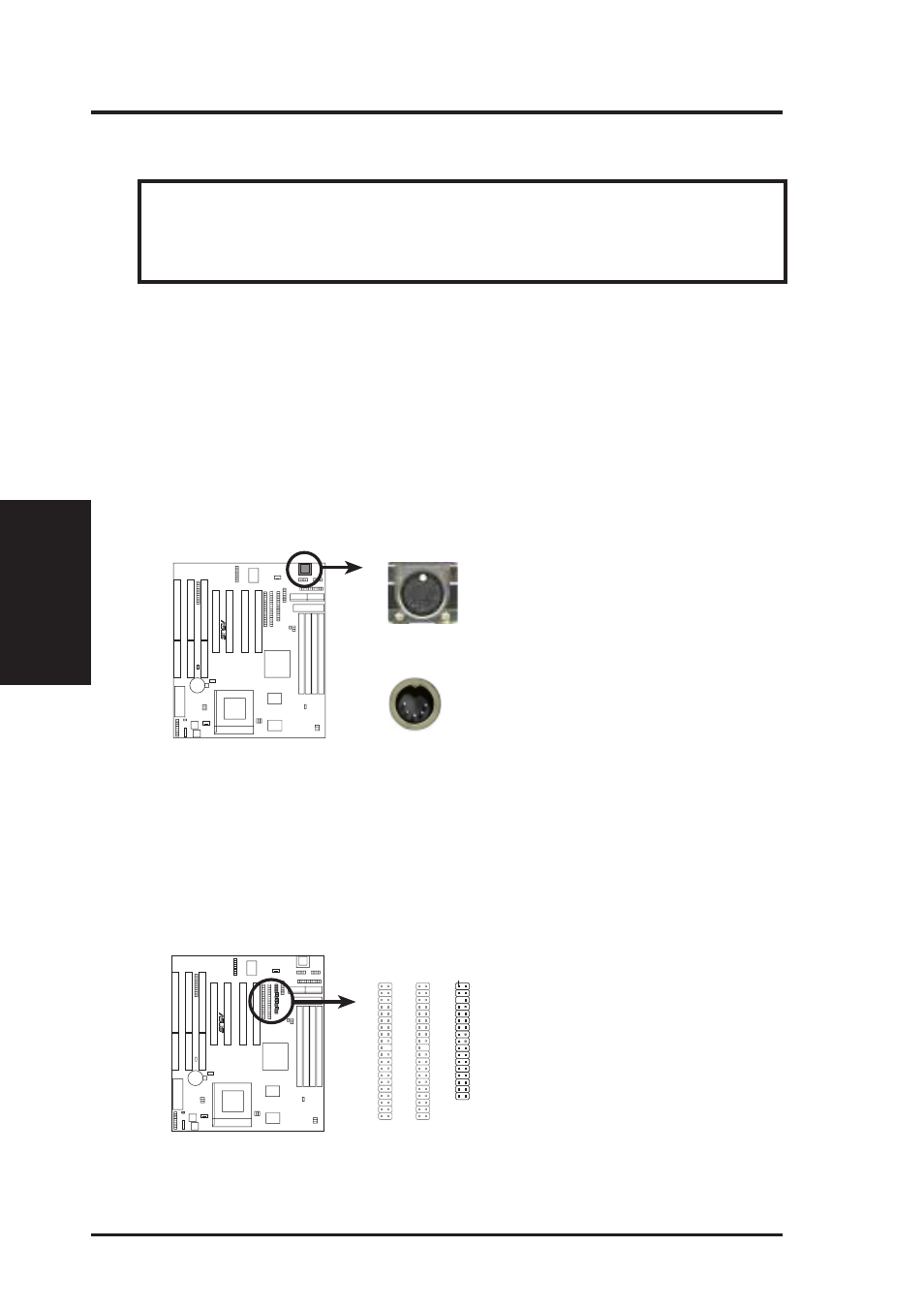 Iii. installation, External connectors | Asus SP97 User Manual | Page 26 / 96