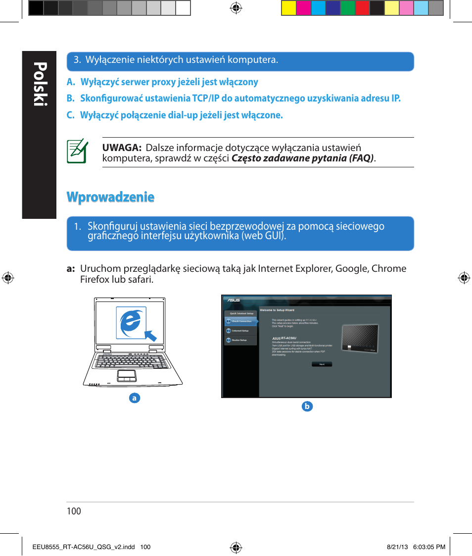 Polsk i, Wprowadzenie | Asus RT-AC56U User Manual | Page 100 / 234