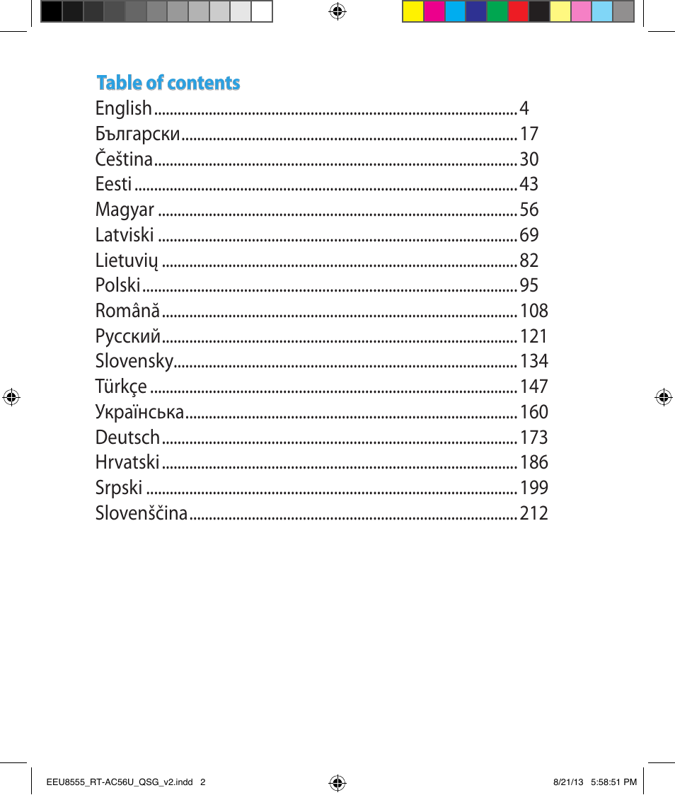 Asus RT-AC56U User Manual | Page 2 / 234