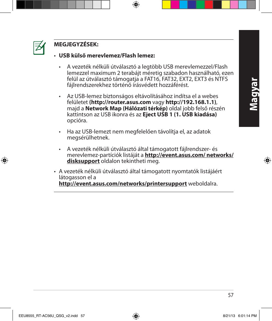 Magy ar | Asus RT-AC56U User Manual | Page 57 / 234