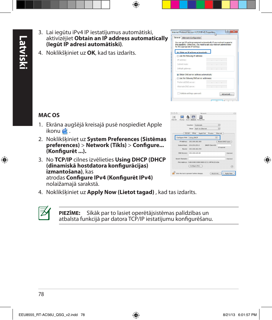 La tvisk i | Asus RT-AC56U User Manual | Page 78 / 234