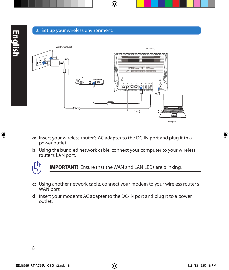 English | Asus RT-AC56U User Manual | Page 8 / 234