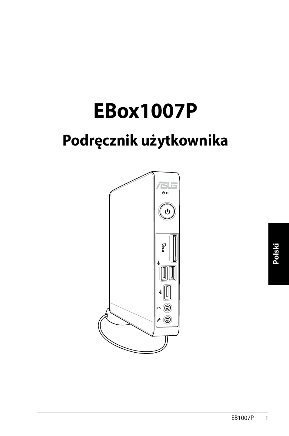 Polski, Ebox1007p, Podręcznik użytkownika | Asus EB1007P User Manual | Page 103 / 136