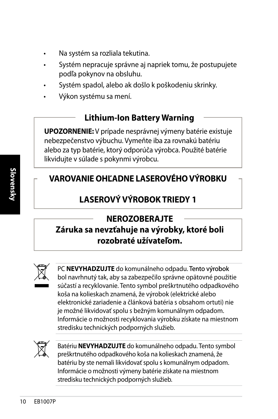 Asus EB1007P User Manual | Page 78 / 136