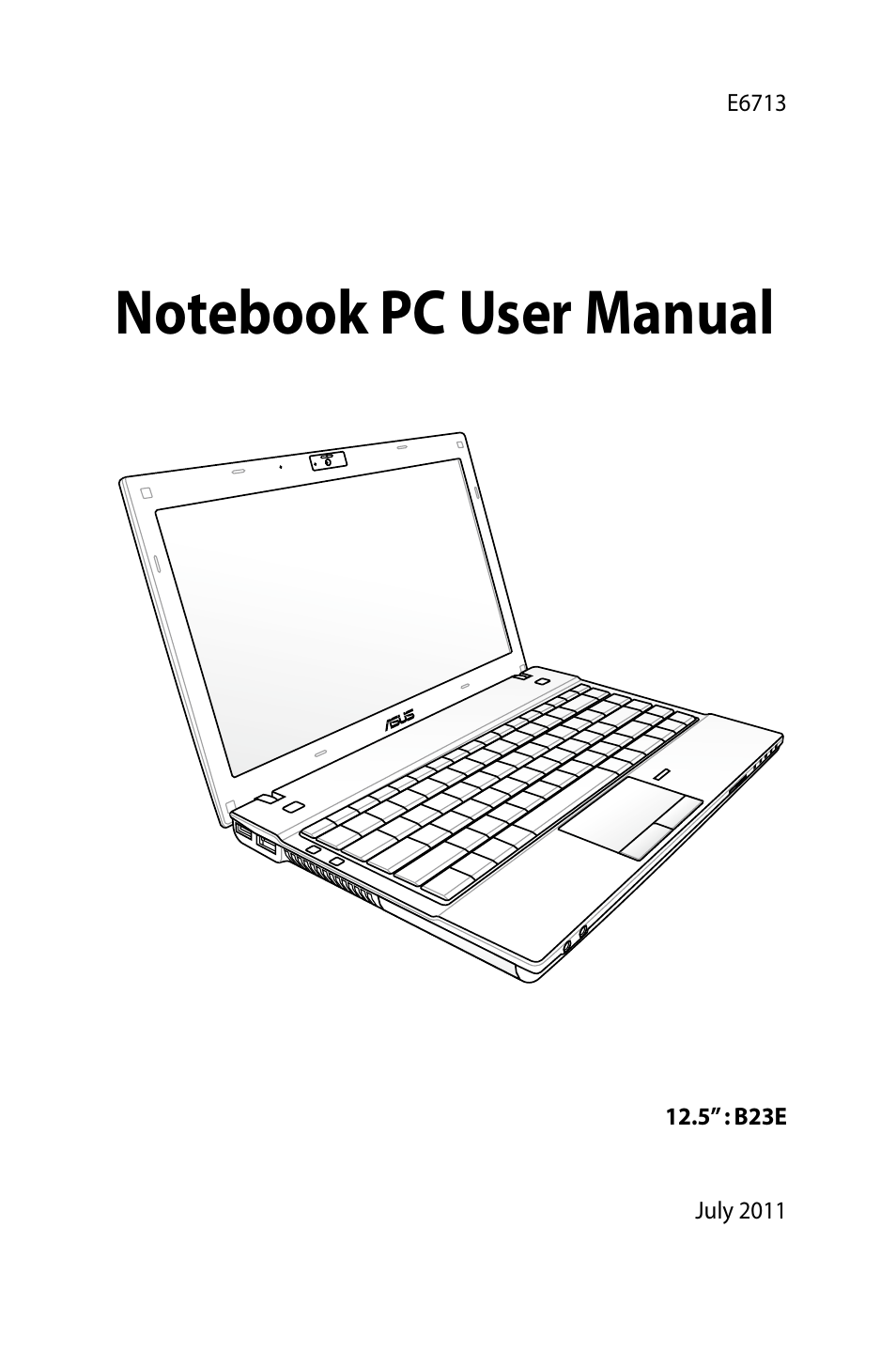 Asus B23E User Manual | 114 pages