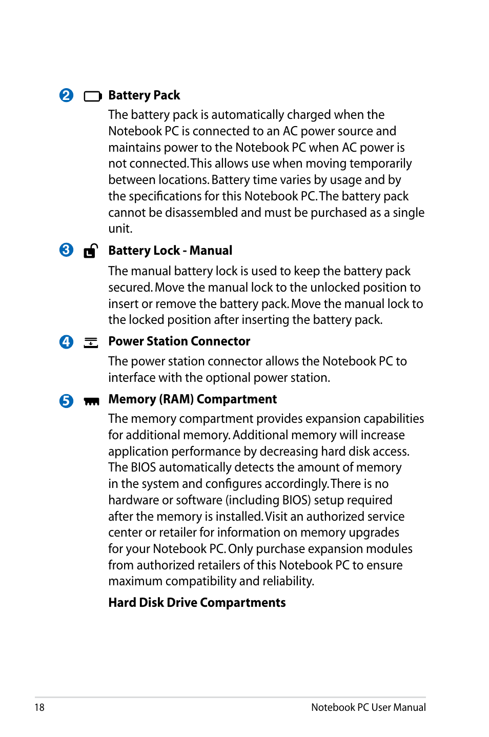 Asus B23E User Manual | Page 18 / 114