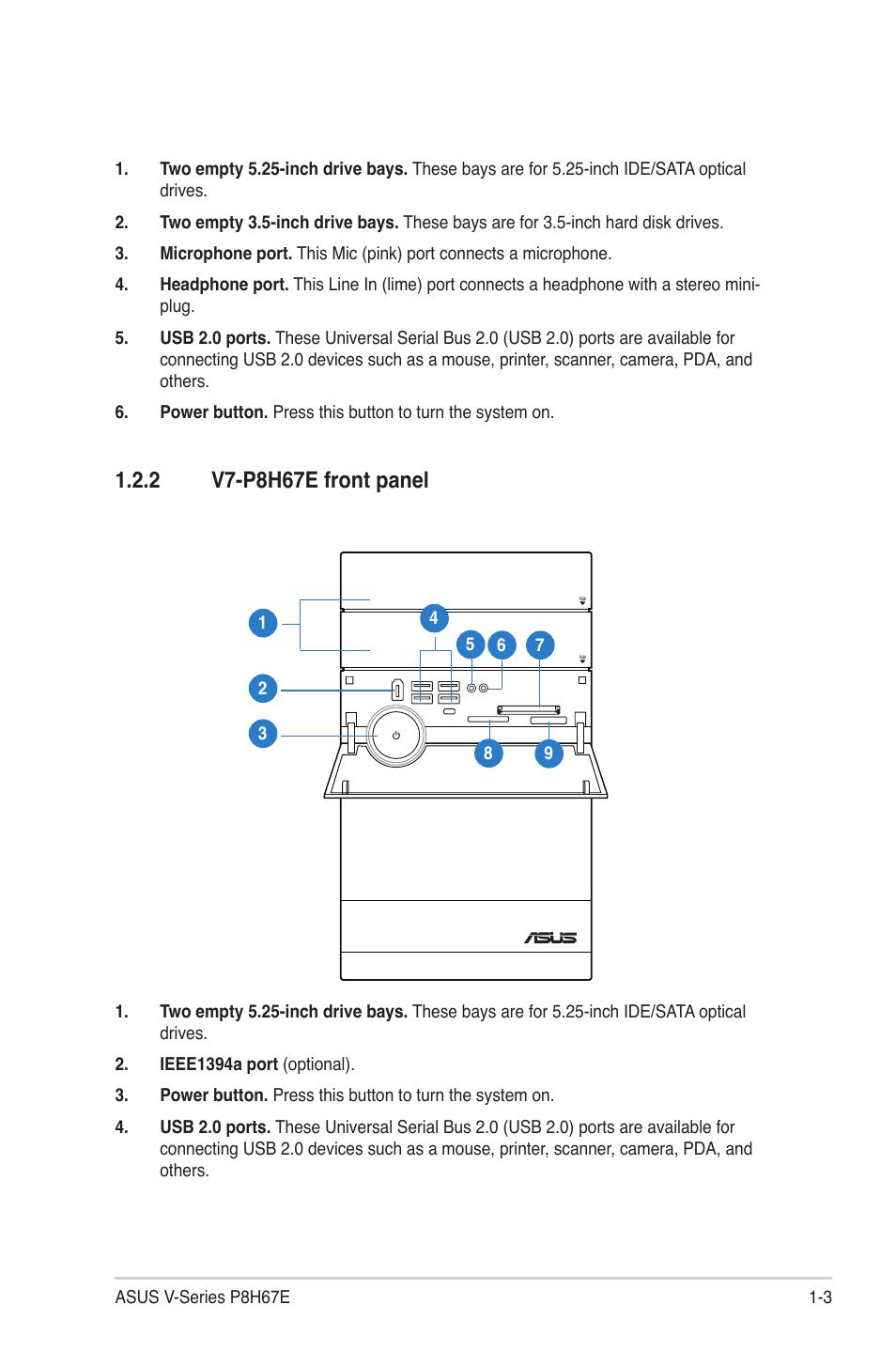 Asus V9-P8H67E User Manual | Page 12 / 78