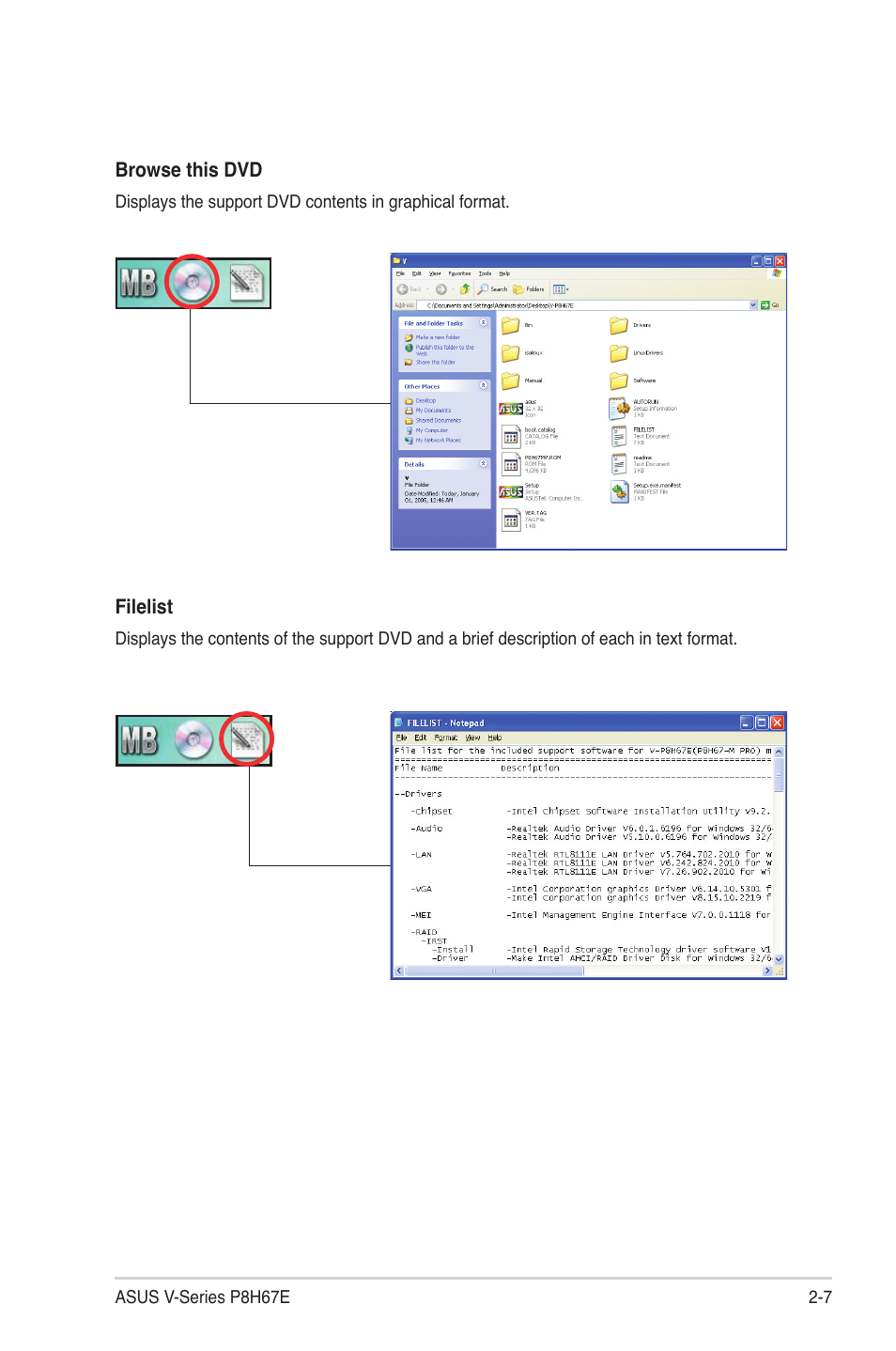 Asus V9-P8H67E User Manual | Page 28 / 78