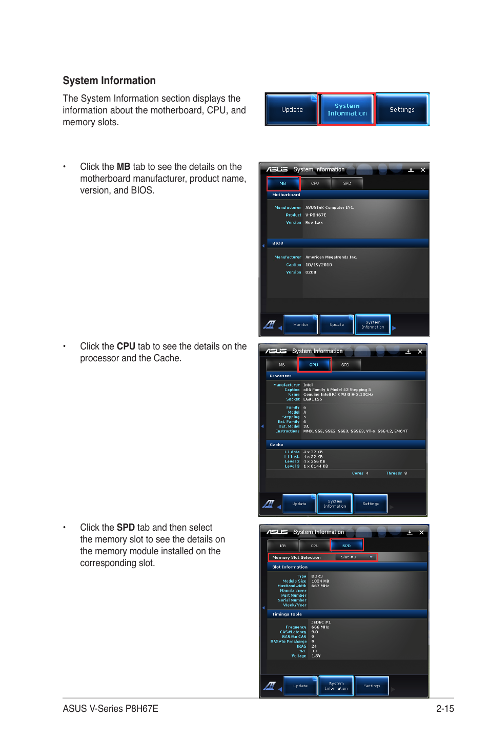 Asus V9-P8H67E User Manual | Page 36 / 78