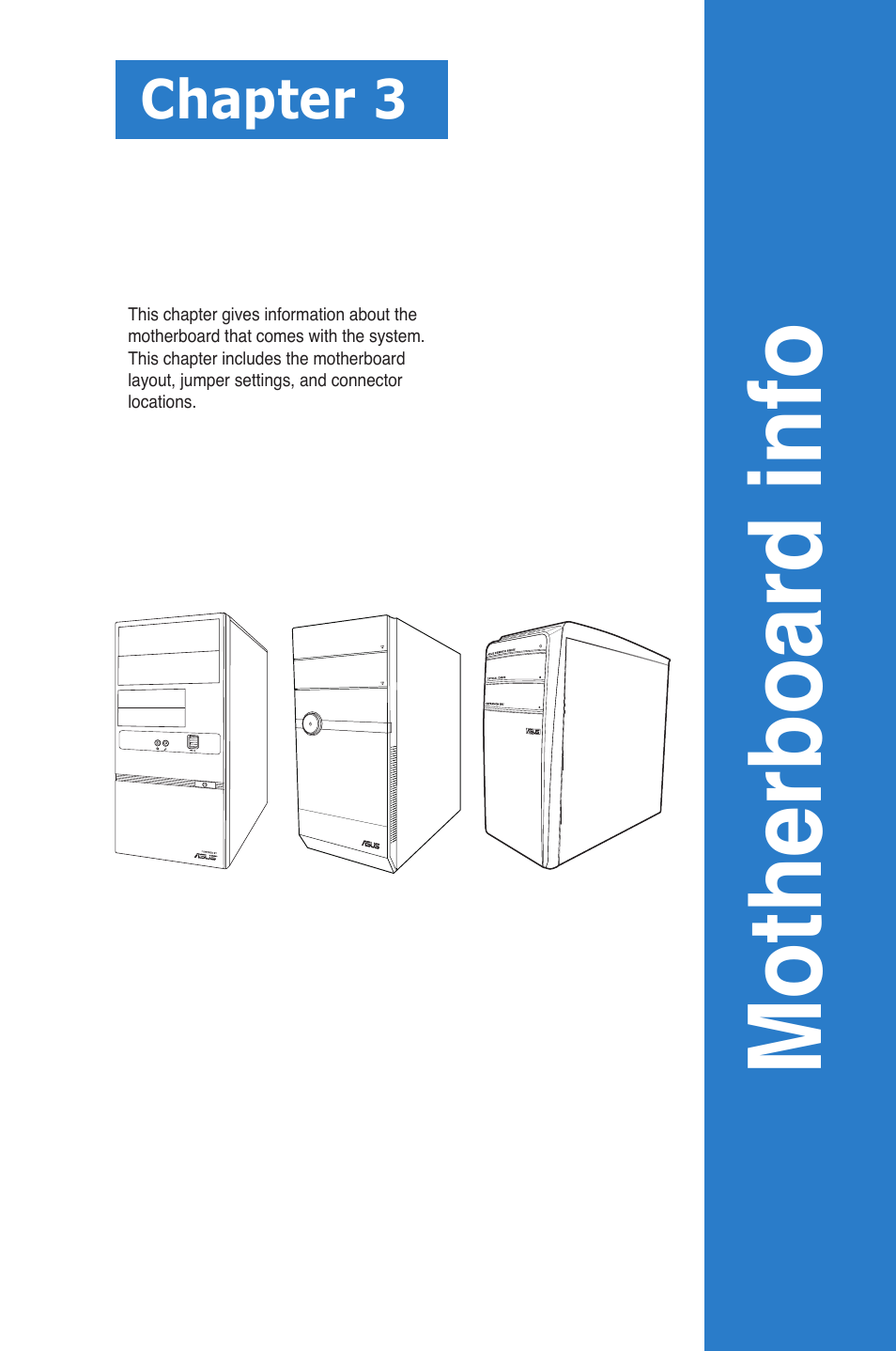 Motherboard info, Chapter 3 | Asus V9-P8H67E User Manual | Page 44 / 78