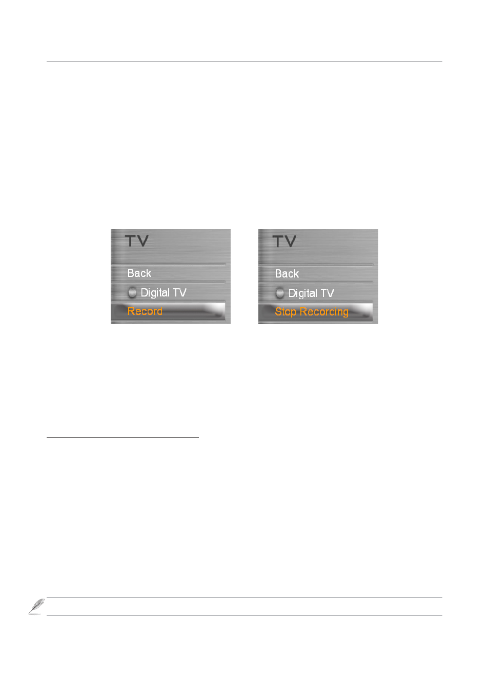 Recording tv programs | Asus W1V User Manual | Page 29 / 36
