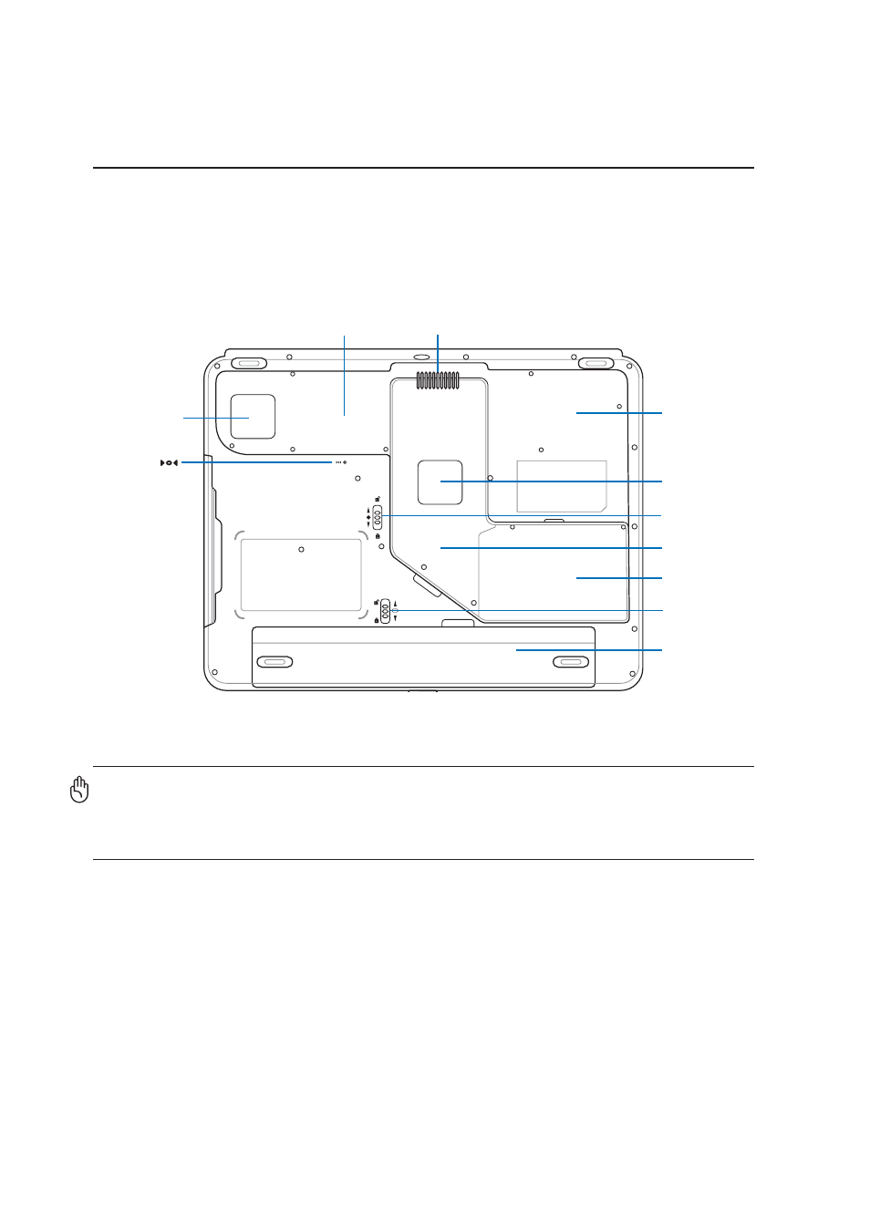 Bottom side, Knowing the parts | Asus Z71V User Manual | Page 18 / 74