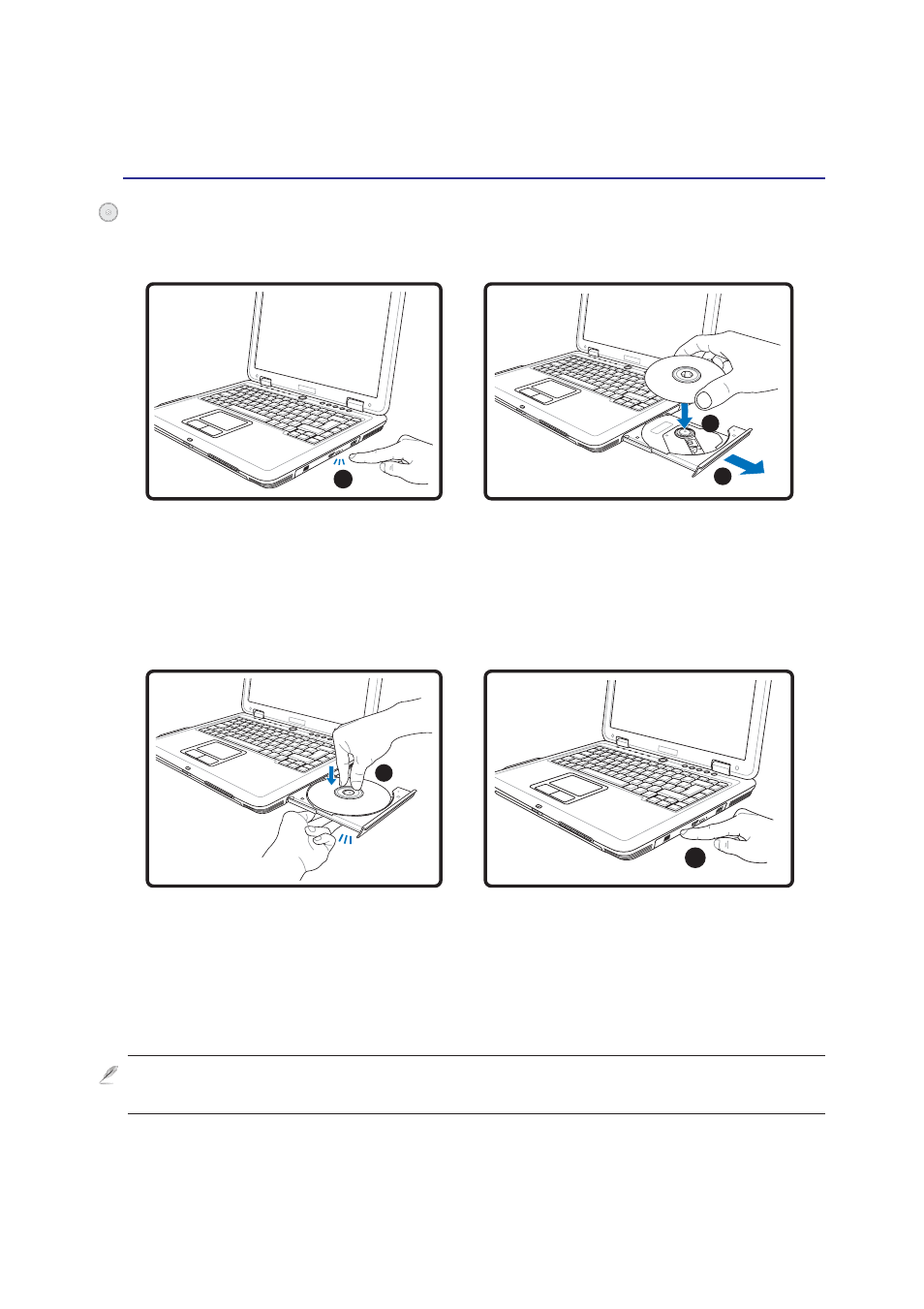 Optical drive | Asus Z71V User Manual | Page 45 / 74