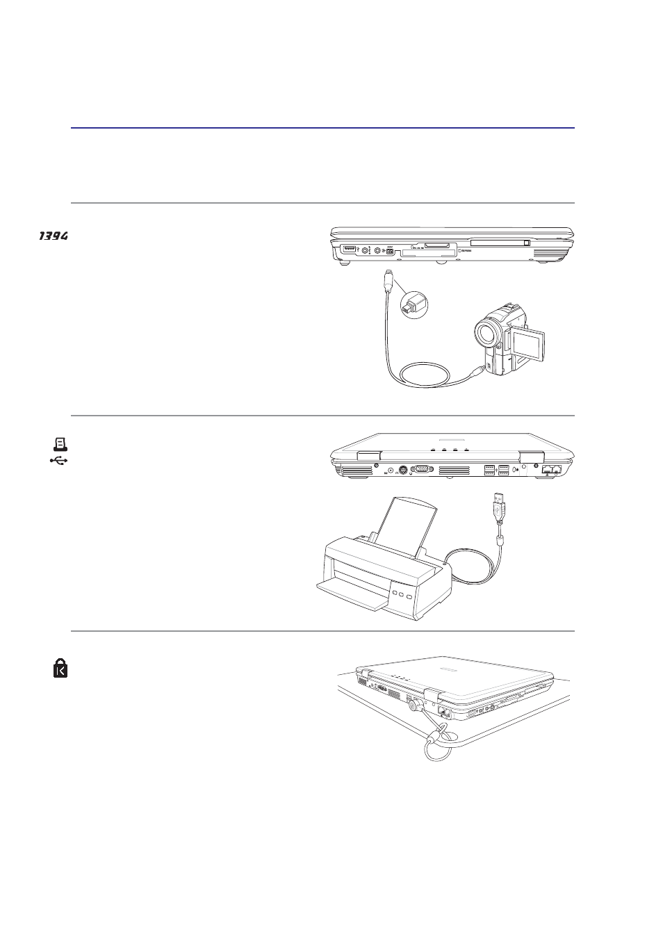 Optional connections (cont.) | Asus Z71V User Manual | Page 64 / 74