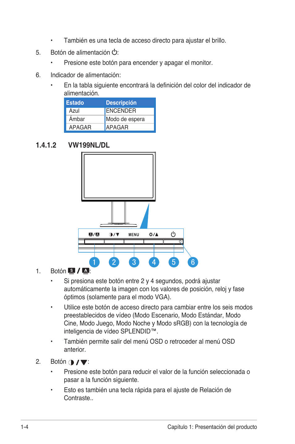 Asus VW199TL User Manual | Page 10 / 20