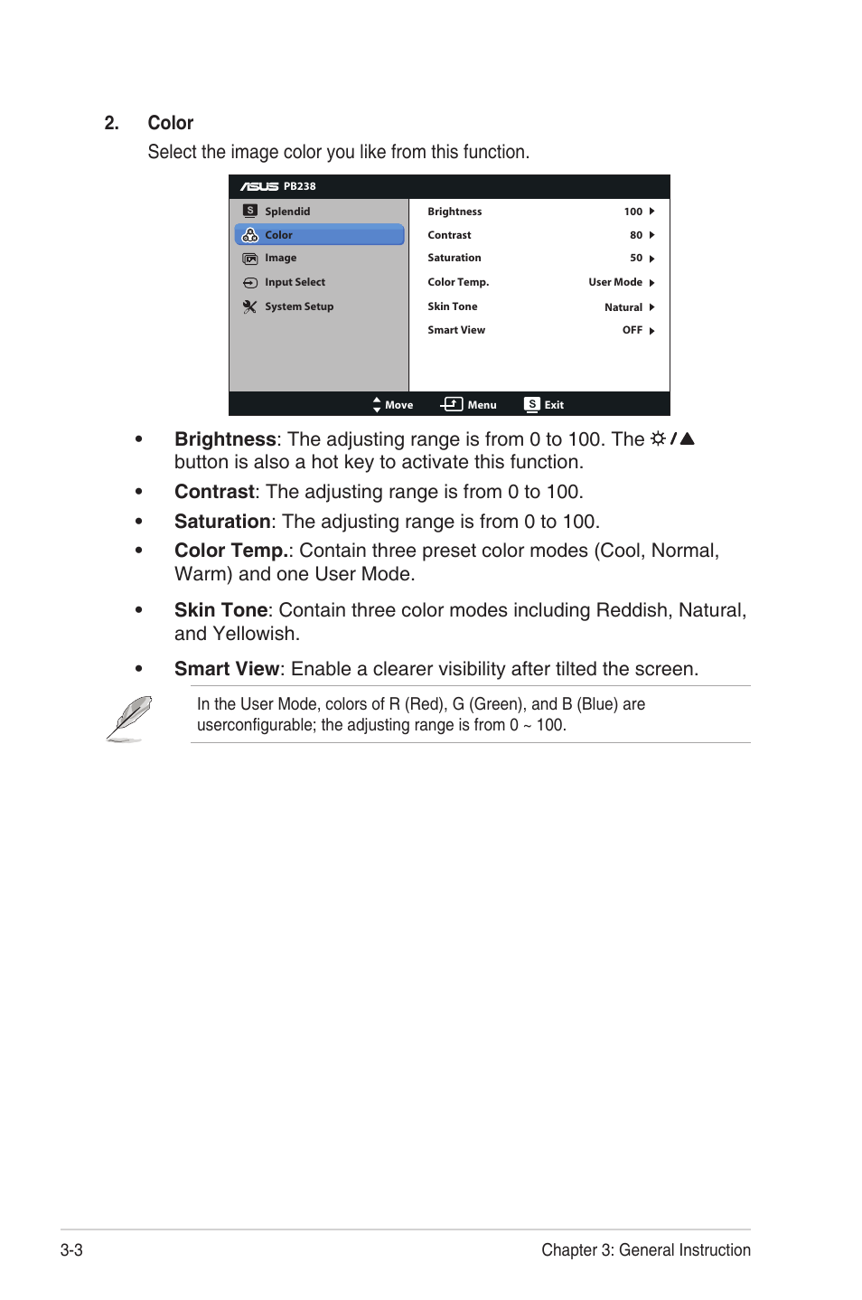 Asus PB238TR User Manual | Page 16 / 22