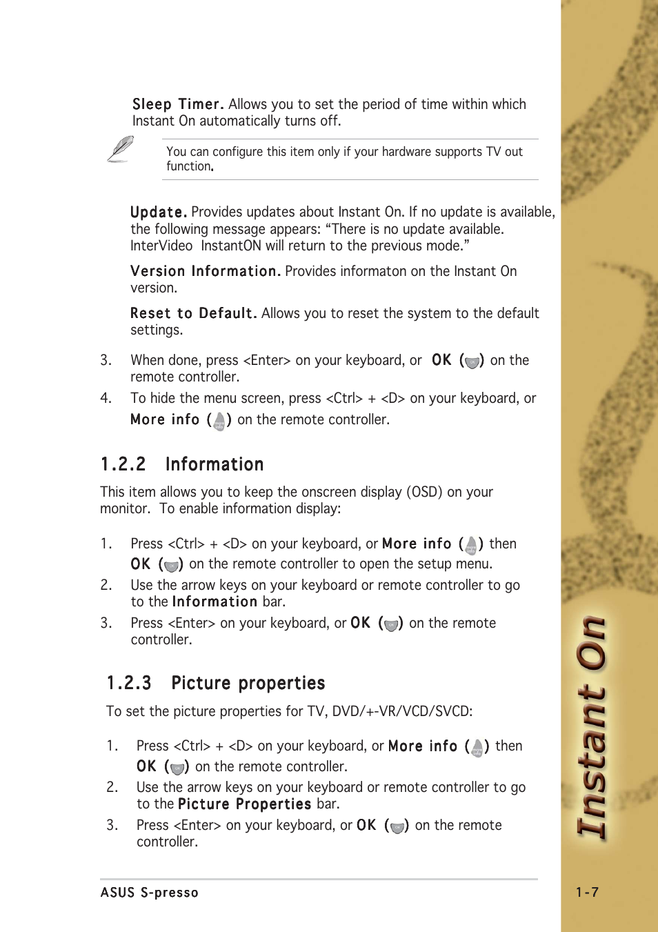 Asus S-presso User Manual | Page 15 / 64