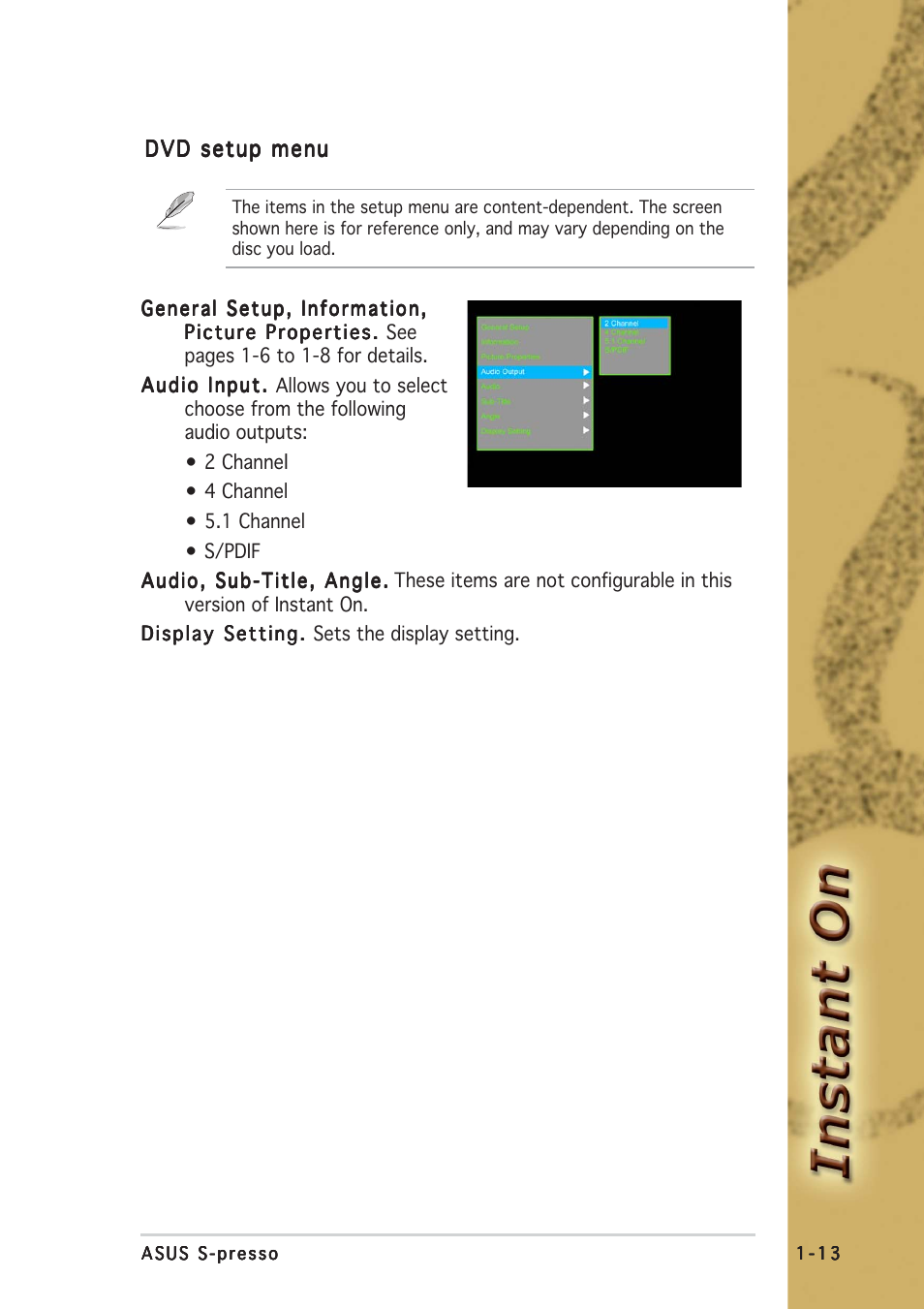 Asus S-presso User Manual | Page 21 / 64