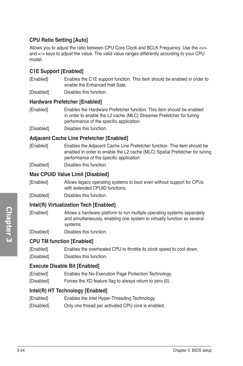 Chapter 3 | Asus P7P55D-E Deluxe User Manual | Page 88 / 132