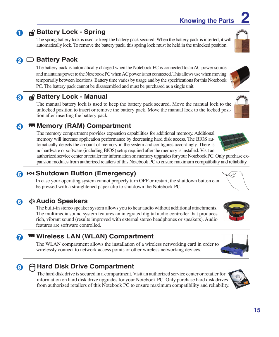 Asus Z37S User Manual | Page 15 / 80