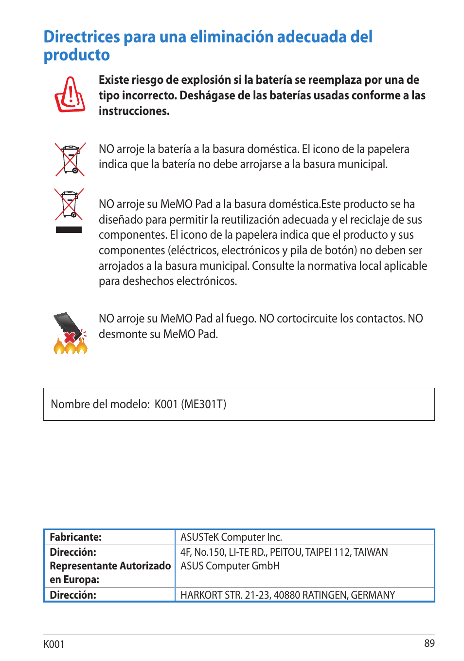 Asus MeMO Pad Smart 10 User Manual | Page 89 / 90