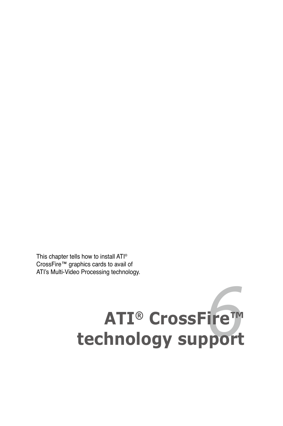 Crossfire™ technology support | Asus P5E3 DELUXE/WiFi-AP User Manual | Page 169 / 188