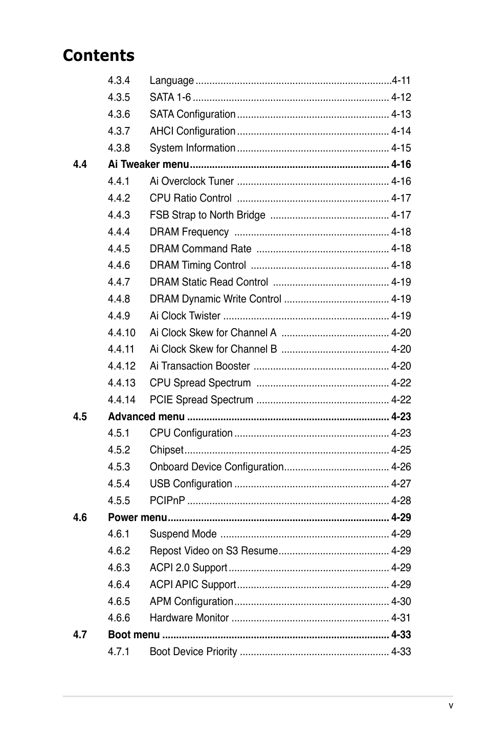 Asus P5E3 DELUXE/WiFi-AP User Manual | Page 5 / 188