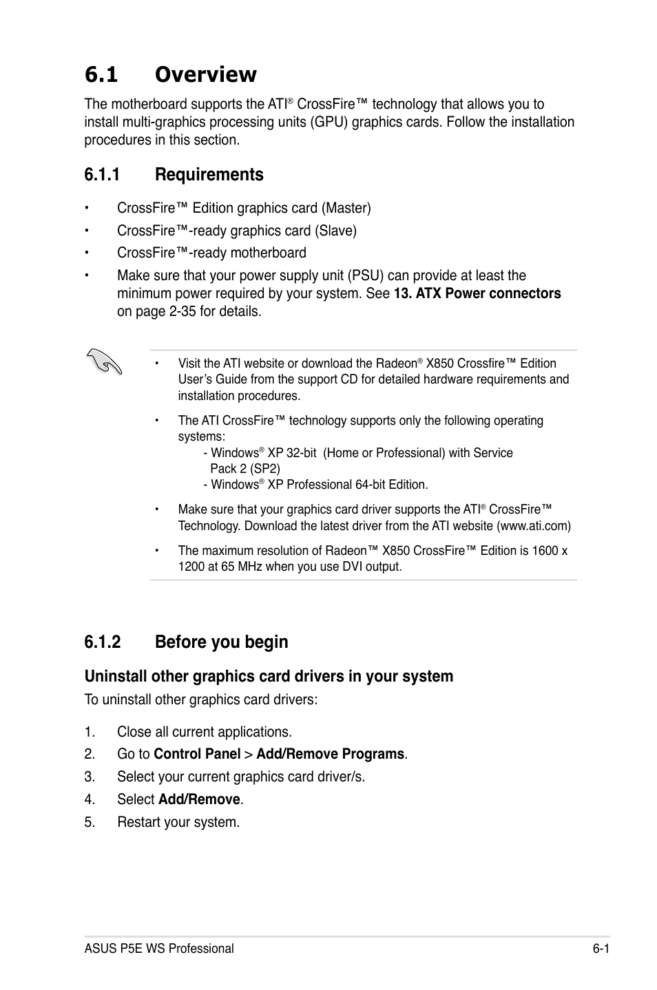 1 overview, 1 requirements, 2 before you begin | Asus P5E WS Professional User Manual | Page 155 / 172