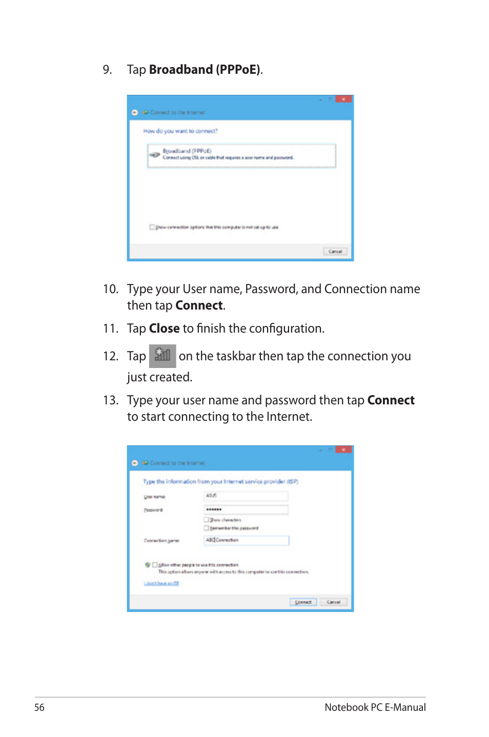 Asus G46VW User Manual | Page 56 / 102