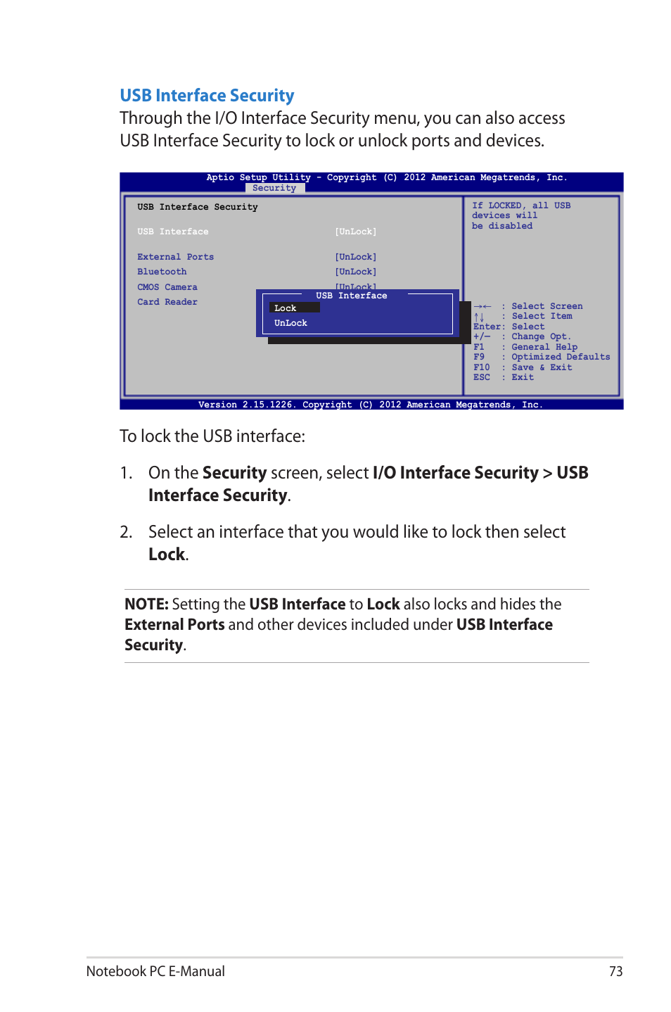 Asus G46VW User Manual | Page 73 / 102