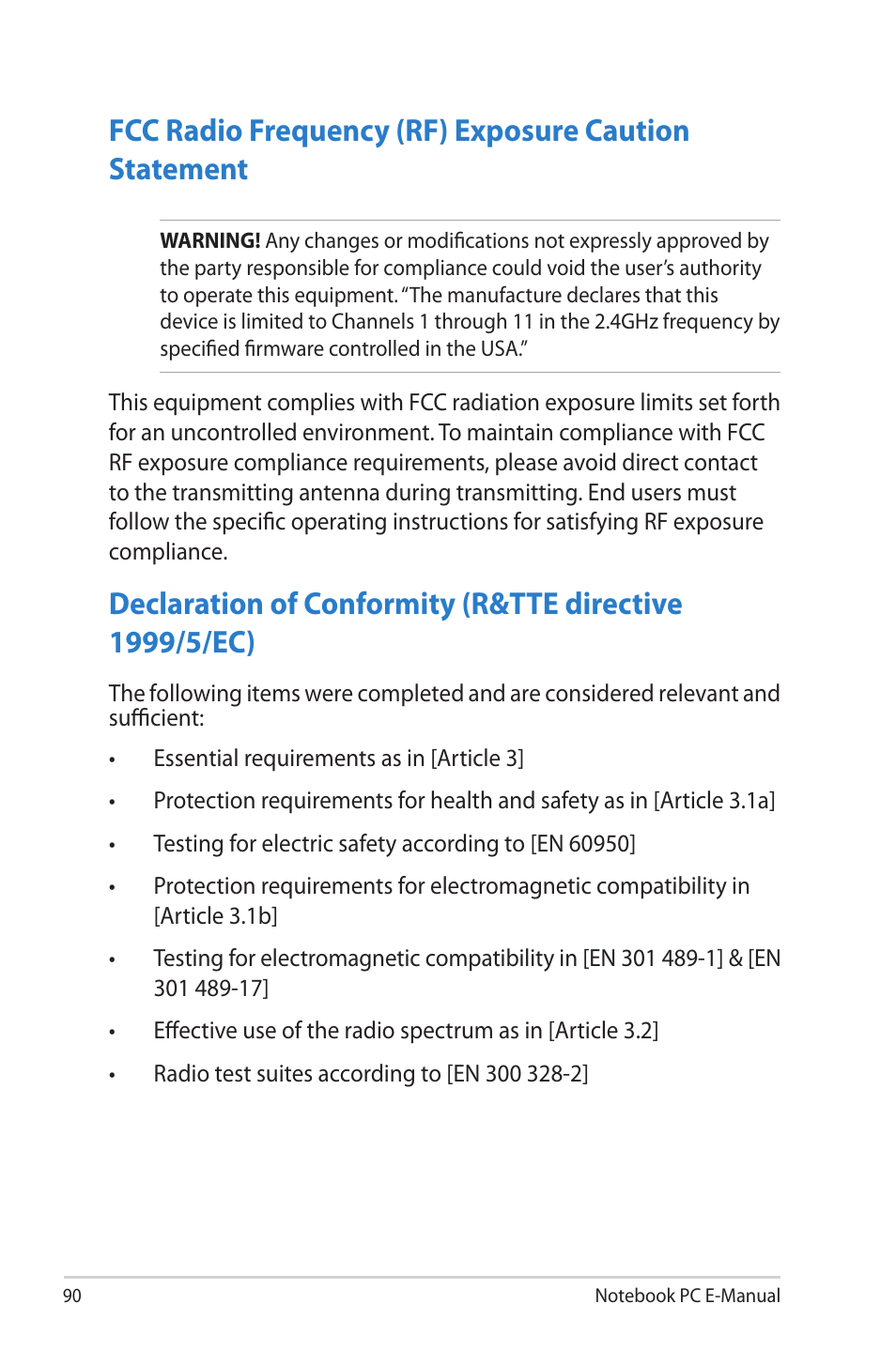 Asus G46VW User Manual | Page 90 / 102