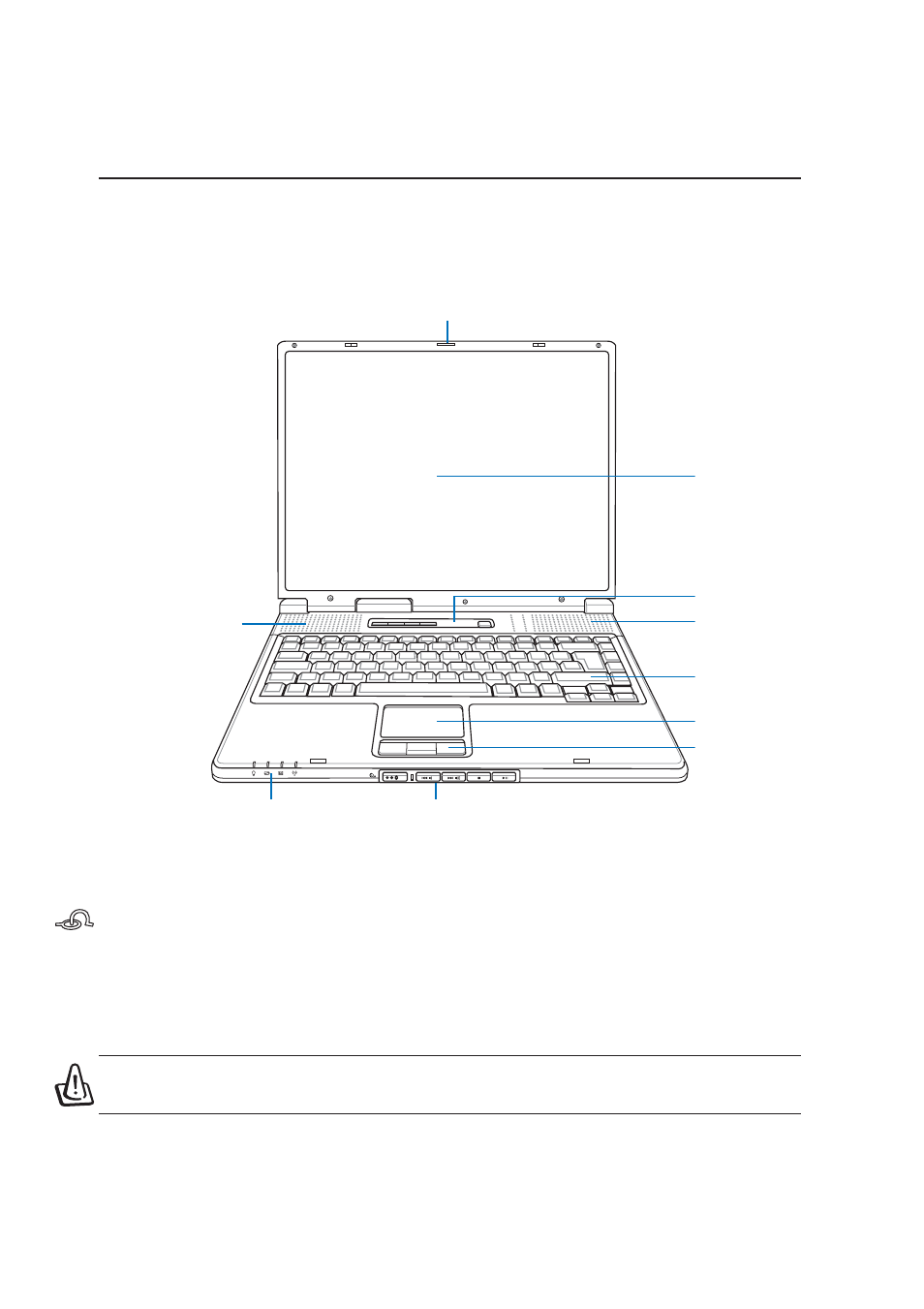 Top side | Asus A2K User Manual | Page 17 / 74