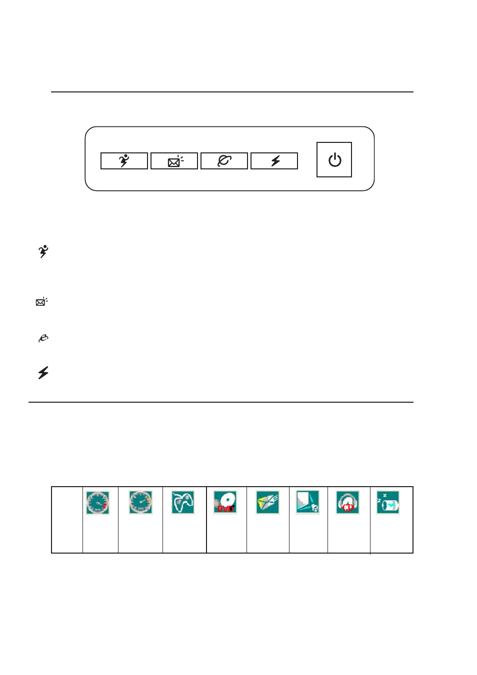Getting started, Email launch key, Internet launch key | Power4 gear+ key, Power4 gear+ modes, Programmable launch key | Asus A2K User Manual | Page 37 / 74