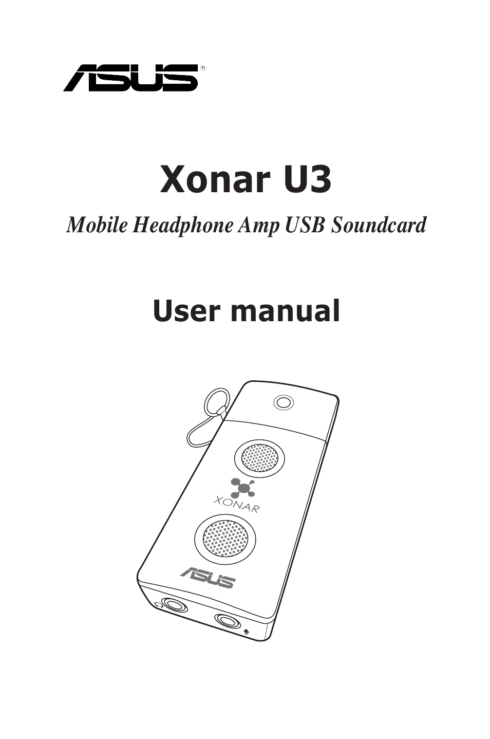 Asus Xonar U3 User Manual | 38 pages