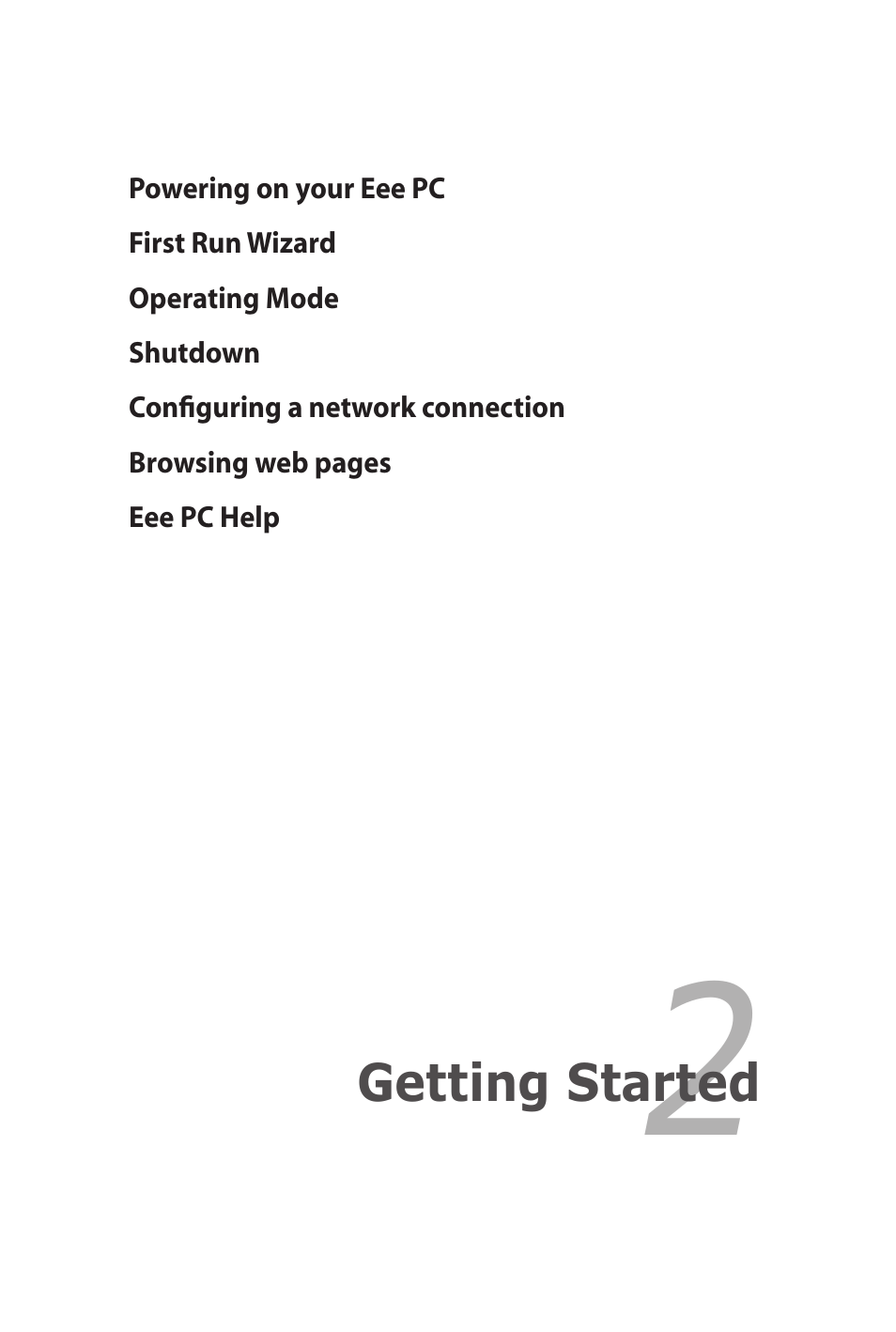 Asus Eee PC 900SD/Linux User Manual | Page 21 / 80