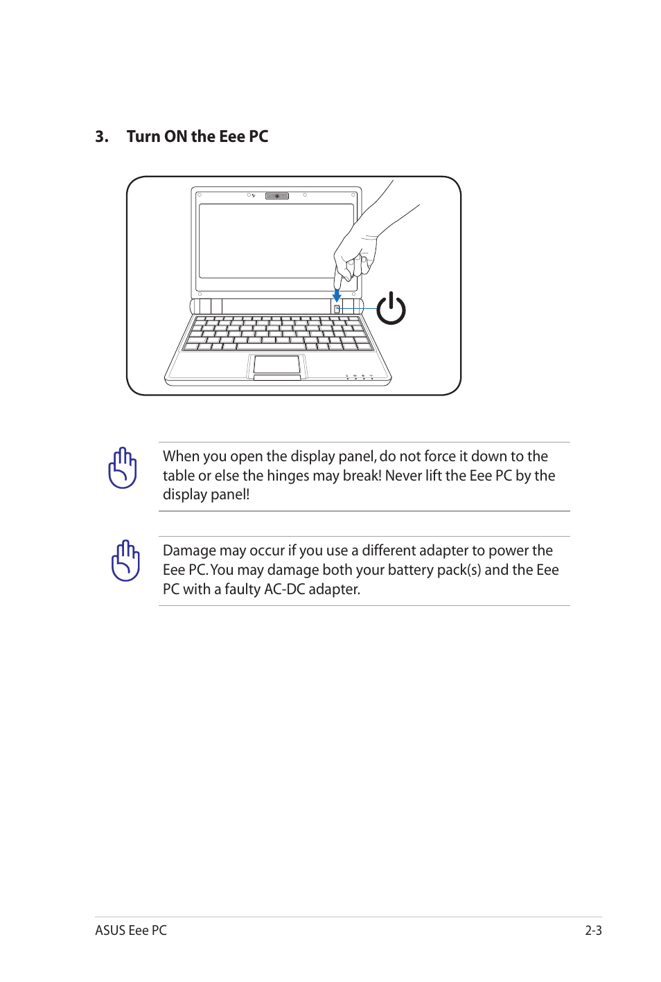 Asus Eee PC 900SD/Linux User Manual | Page 23 / 80