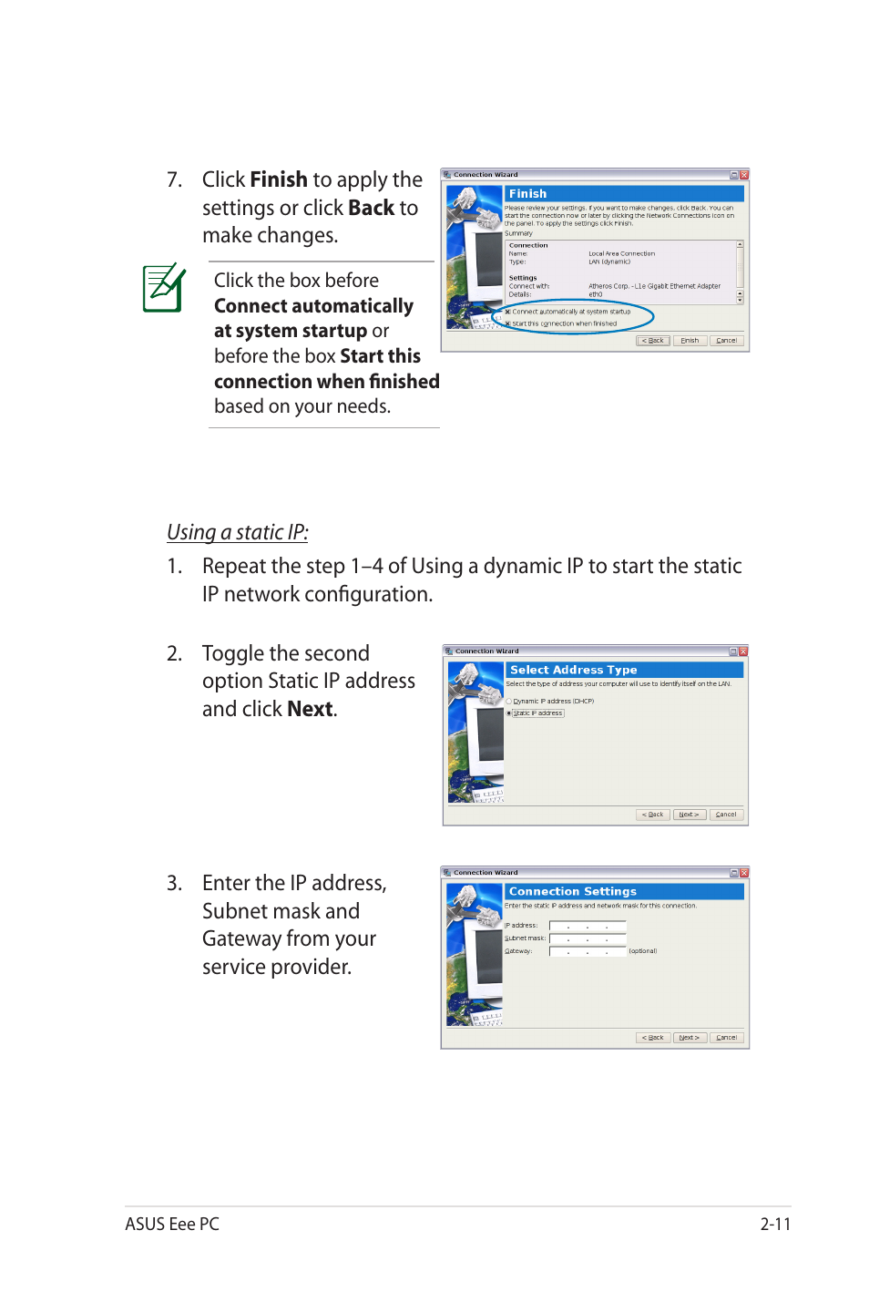 Asus Eee PC 900SD/Linux User Manual | Page 31 / 80