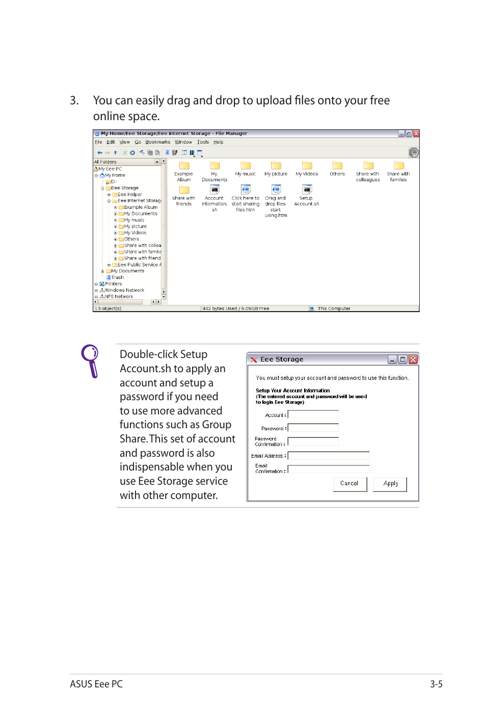 Asus Eee PC 900SD/Linux User Manual | Page 41 / 80