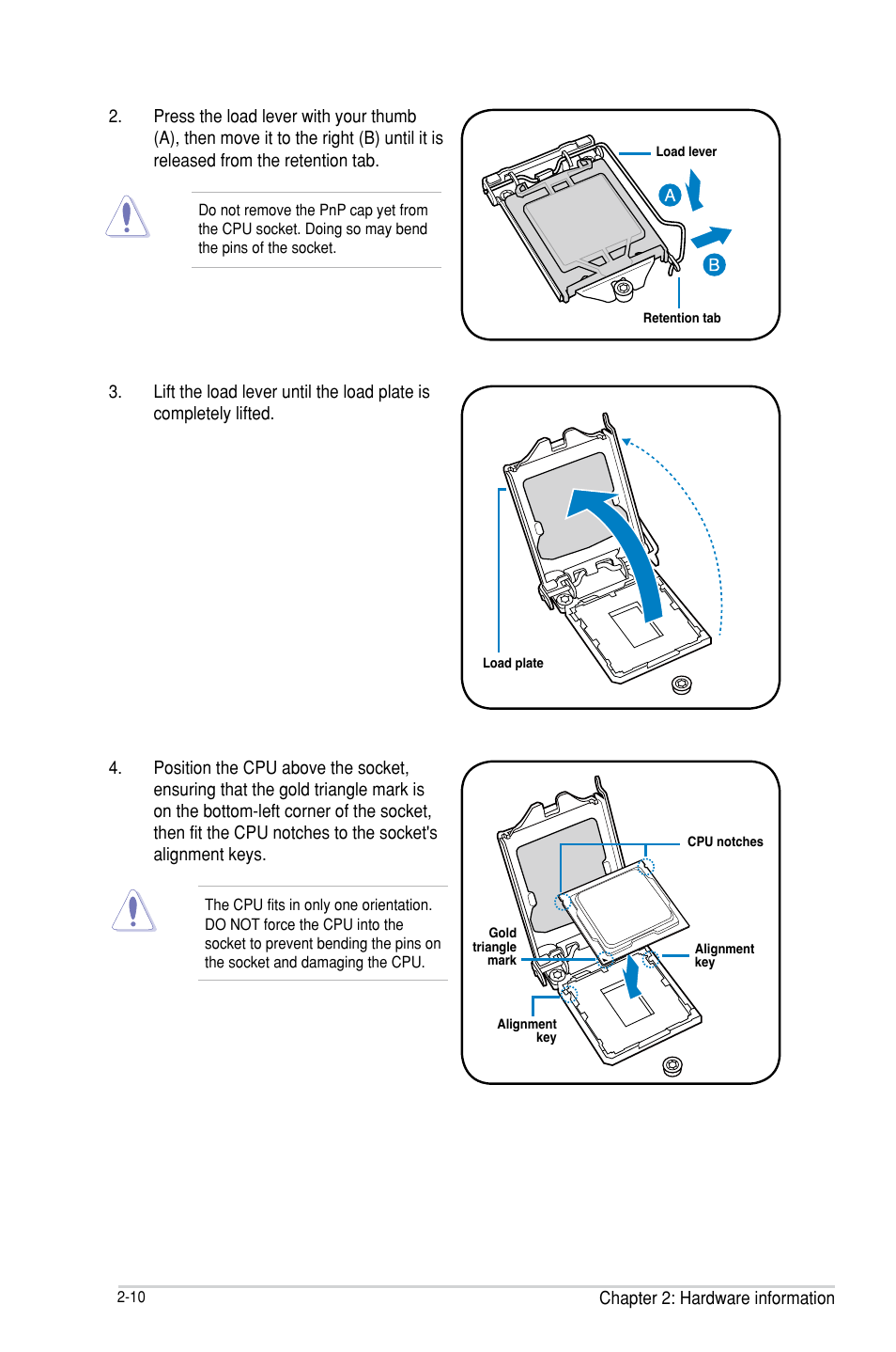 Asus P9D-MH/SAS/10G-DUAL User Manual | Page 30 / 192
