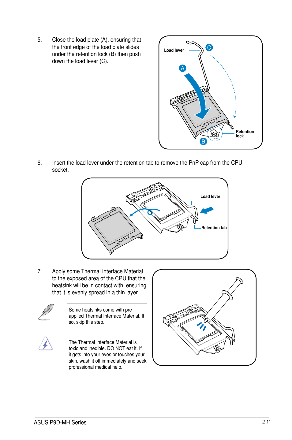 Asus P9D-MH/SAS/10G-DUAL User Manual | Page 31 / 192