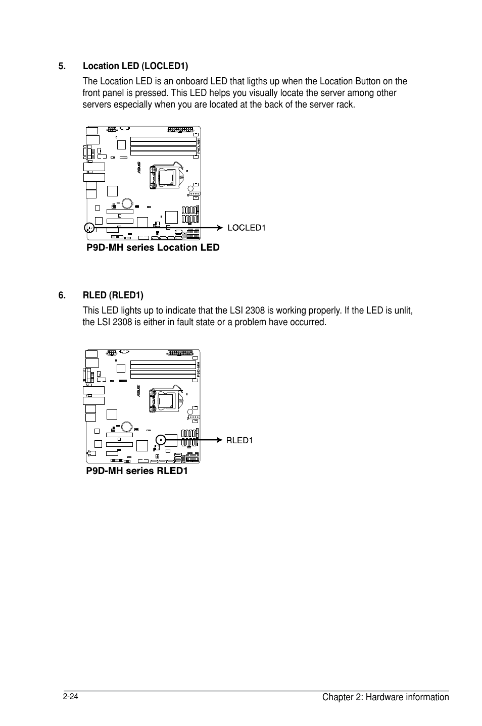 Asus P9D-MH/SAS/10G-DUAL User Manual | Page 44 / 192