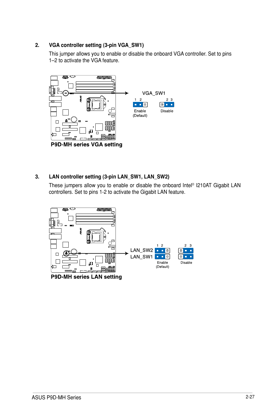 Asus P9D-MH/SAS/10G-DUAL User Manual | Page 47 / 192