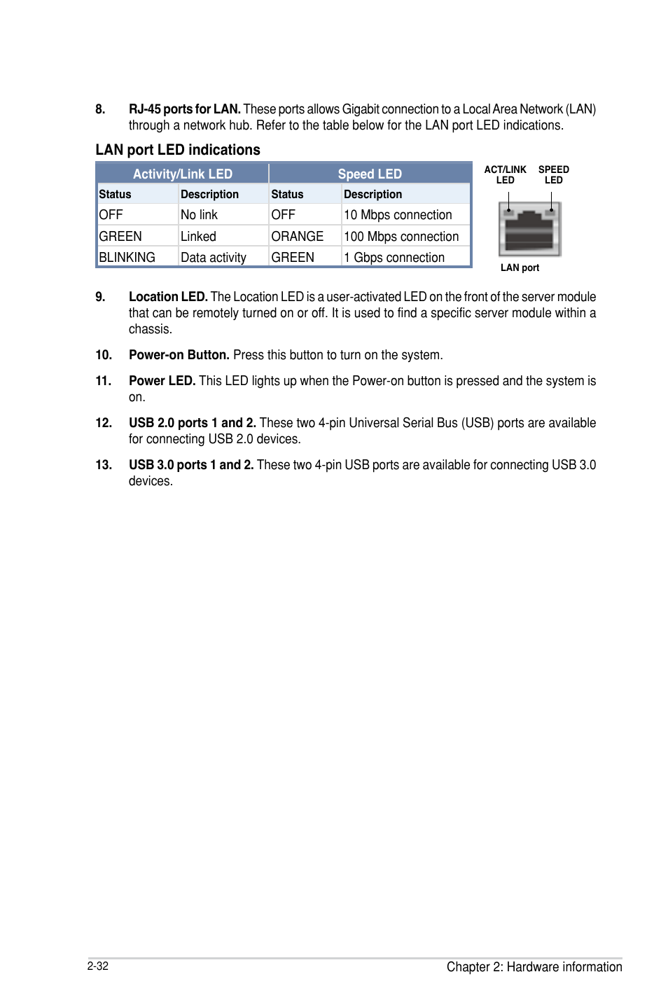 Asus P9D-MH/SAS/10G-DUAL User Manual | Page 52 / 192