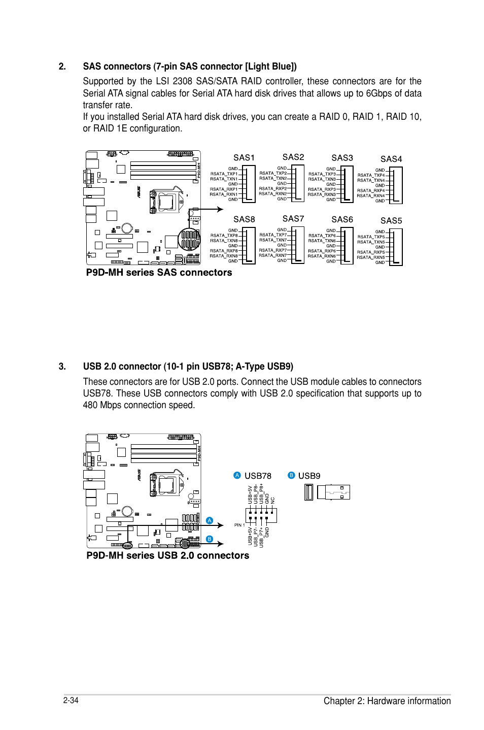 Asus P9D-MH/SAS/10G-DUAL User Manual | Page 54 / 192