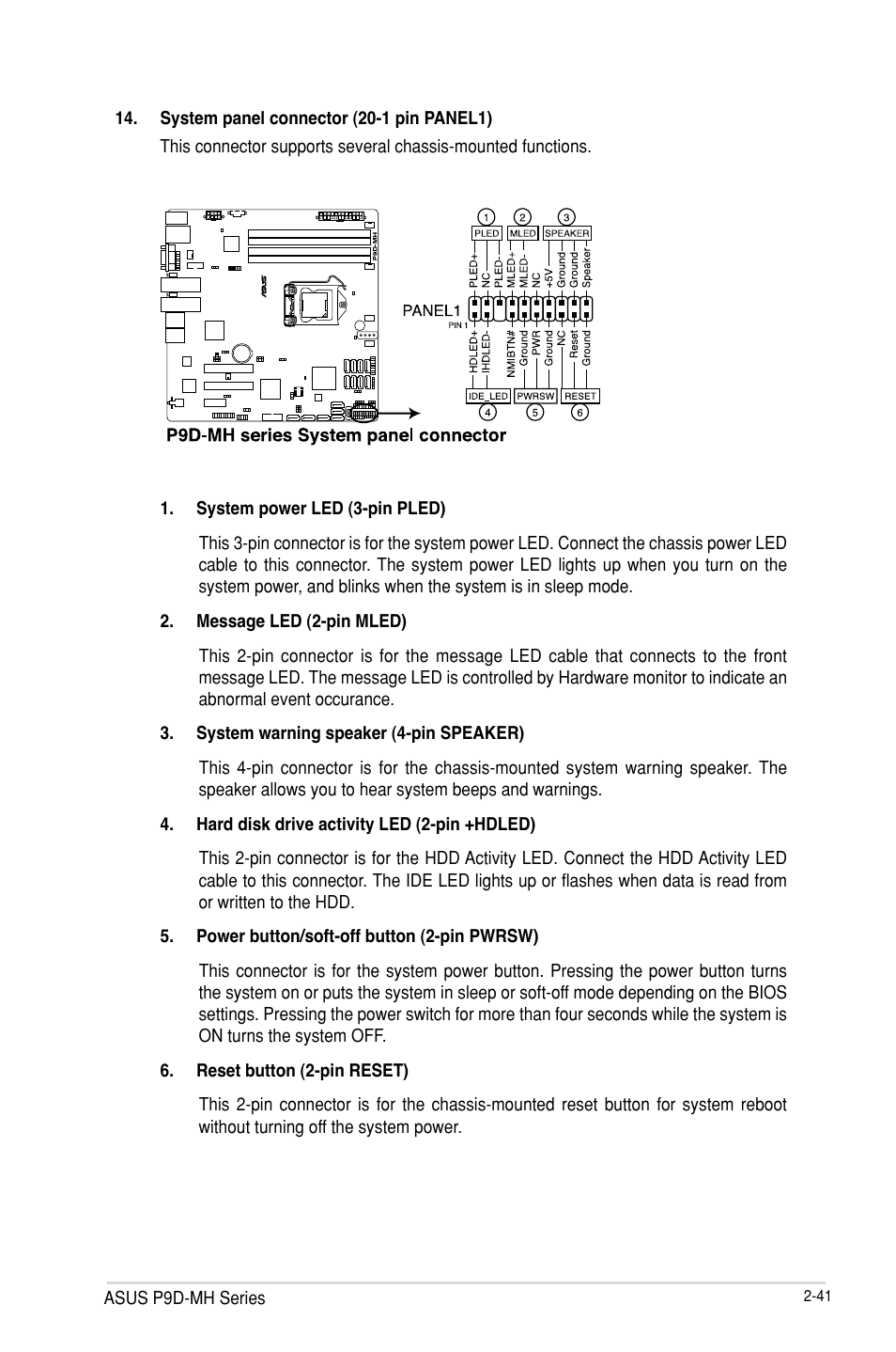 Asus P9D-MH/SAS/10G-DUAL User Manual | Page 61 / 192