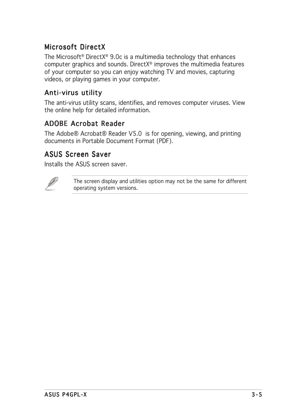 Asus P4GPL-X User Manual | Page 87 / 90